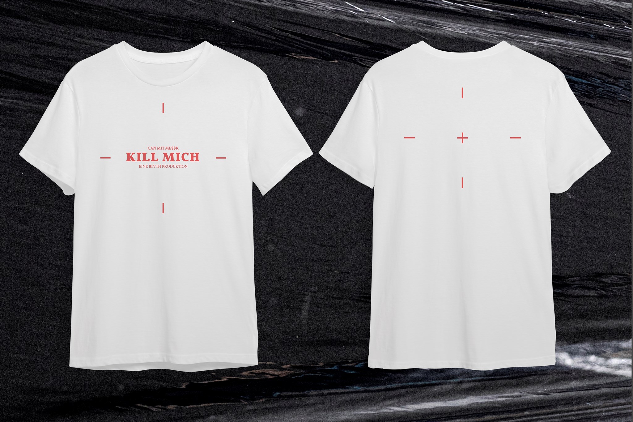 Bild von CAN MIT ME$$R 'KILL MICH' - SHIRT [weiß]